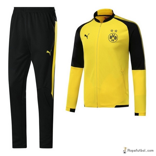 Chandal Borussia Dortmund 2017/18 Negro Amarillo Marino